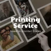 Professional photo printing service