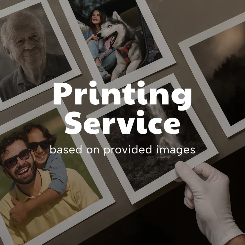 Professional photo printing service