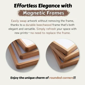 How to order a magnetic frame artwork