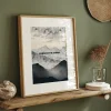 Mountains large wall art