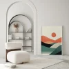 Mountains magnetic art prints