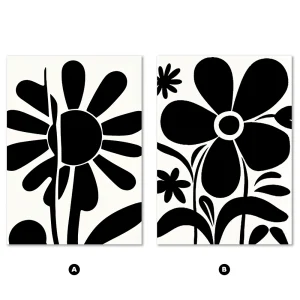 Floral wall art
