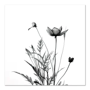 Floral wall art