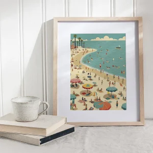 Beach wall art prints