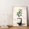 Leaf wall art prints