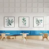 Leaf magnetic art prints