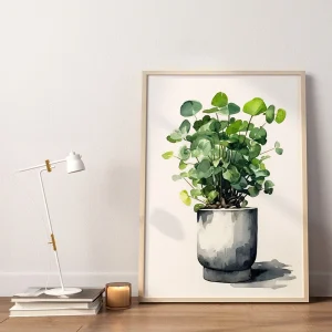 Leaf wall art prints