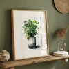 Leaf large wall art