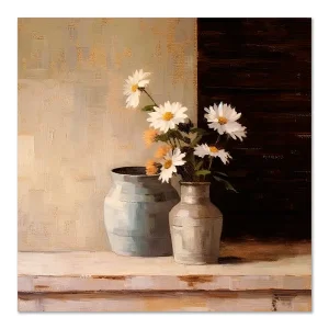 Floral wall art