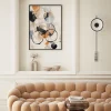 Abstract magnetic art prints
