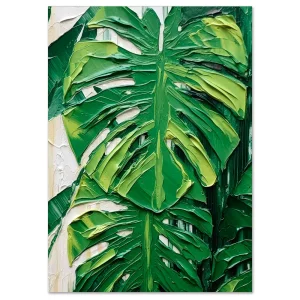 Leaf wall art