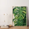 Leaf wall art prints