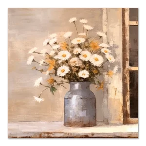 Floral wall art