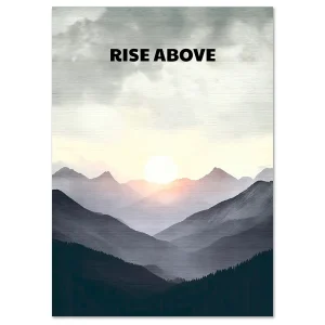 Mountains wall art