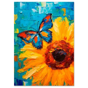 Floral wall art
