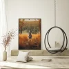Forest magnetic art prints