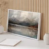 Mountains large wall art