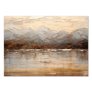 Mountains wall art