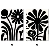 Floral wall art