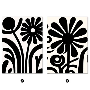 Floral wall art