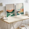 Mountains large wall art