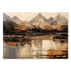 Mountains wall art