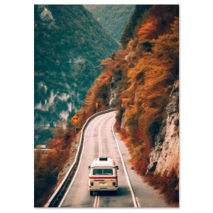 Mountains wall art