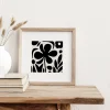 Floral magnetic art prints