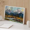 Mountains large wall art