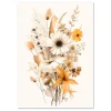 Floral wall art