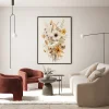 Floral magnetic art prints