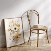 Floral large wall art