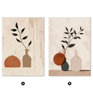 Leaf wall art