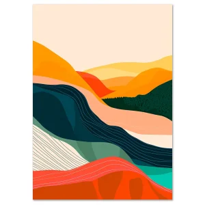 Landscape wall art