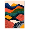Mountains wall art