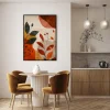 Floral magnetic art prints