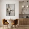 Abstract magnetic art prints