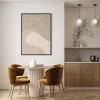 Line magnetic art prints