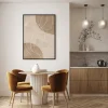 Line magnetic art prints