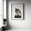 Forest magnetic art prints