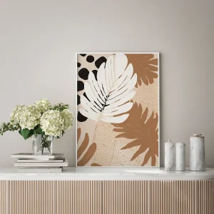 Leaf wall art prints