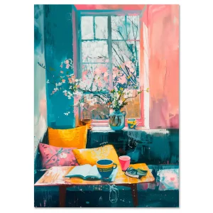 Floral wall art