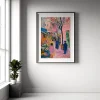 Floral magnetic art prints