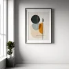 Abstract magnetic art prints