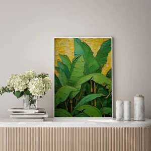 Leaf wall art prints