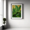 Leaf magnetic art prints