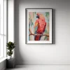 Bird magnetic art prints