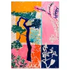 Floral wall art