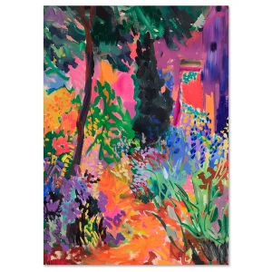 Floral wall art