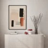 Abstract magnetic art prints